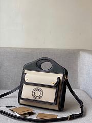 BURBERRY | Mini Black Logo Pocket Bag - 23x7x18cm - 1