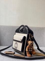 BURBERRY | Mini Black Logo Pocket Bag - 23x7x18cm - 4