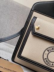 BURBERRY | Mini Black Logo Pocket Bag - 23x7x18cm - 3