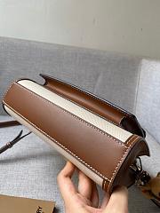 BURBERRY | Mini Brown Logo Pocket Bag - 23x7x18cm - 6