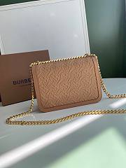 BURBERRY | Small Quilted Monogram Lambskin TB Bag - 21 x 6 x 16cm - 6