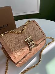 BURBERRY | Small Quilted Monogram Lambskin TB Bag - 21 x 6 x 16cm - 2