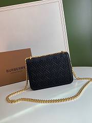 BURBERRY | Small Quilted Monogram Lambskin Bag - 21 x 6 x 16cm - 5