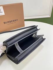 BURBERRY | Mini Black Horseferry Print Title Bag - 19 x 5 x 15cm - 3