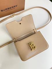 BURBERRY | Small Grainy Leather TB Bag - 21 x 6 x 16cm - 2