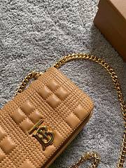 BURBERRY | Mini Quilted Lambskin Lola Bag - 17 x 3.5 x 10cm - 4