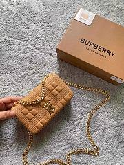 BURBERRY | Mini Quilted Lambskin Lola Bag - 17 x 3.5 x 10cm - 2