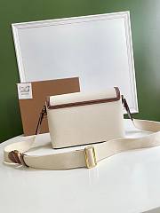 BURBERRY | Horseferry print canvas note crossbody bag - 25 x 8.5 x 18cm - 5