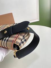 BURBERRY | Small Vintage Check and Leather Crossbody Bag - 18 x 8 x 12cm - 4