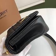 BURBERRY | Small Black Quilted Lambskin Lola Bag - 23 x 13 x 6cm - 3