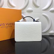 Louis Vuitton | Neo Monceau White Epi - M55392 - 22x18x9cm - 3