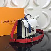 Louis Vuitton | Neo Monceau White Epi - M55392 - 22x18x9cm - 6