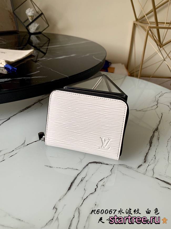 LOUIS VUITTON | Zippy Coin Purse White - M60152 - 11 x 8.5 x 2 cm - 1