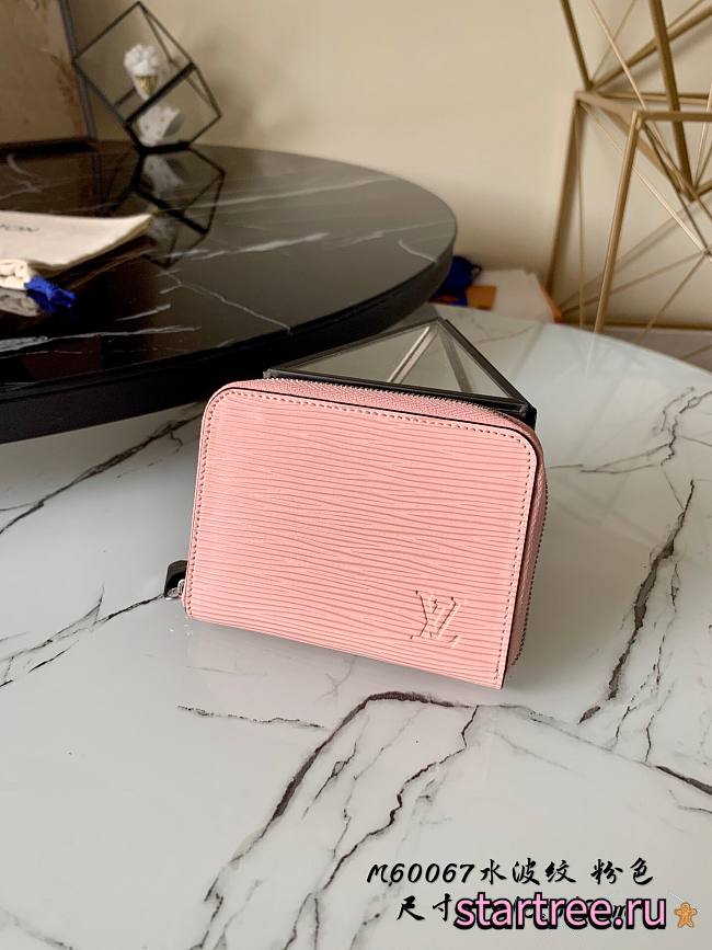 LOUIS VUITTON | Zippy Coin Purse Pink - M60152 - 11 x 8.5 x 2 cm - 1