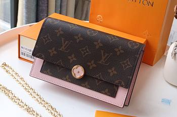 Louis Vuitton | Flore chain wallet - M69579 - 17.5 x 11.5 x 3.5 cm