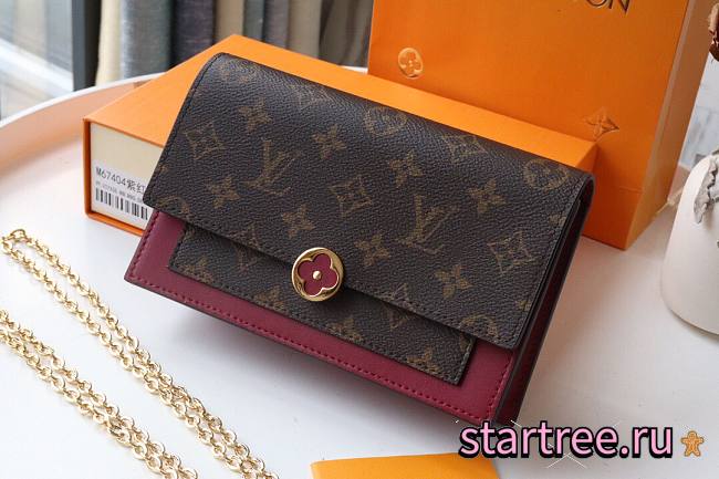 Louis Vuitton | Flore chain wallet - M69578 - 17.5 x 11.5 x 3.5 cm - 1