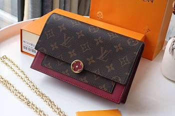 Louis Vuitton | Flore chain wallet - M69578 - 17.5 x 11.5 x 3.5 cm