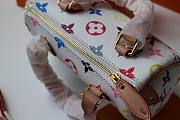 Louis Vuitton | Mini Speedy Handbag M92645 White - 5