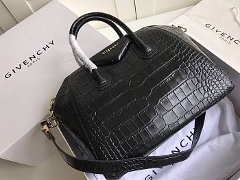 GIVENCHY | Mini Antigona Bag In Crocodile - BB500J - 28x19x13cm