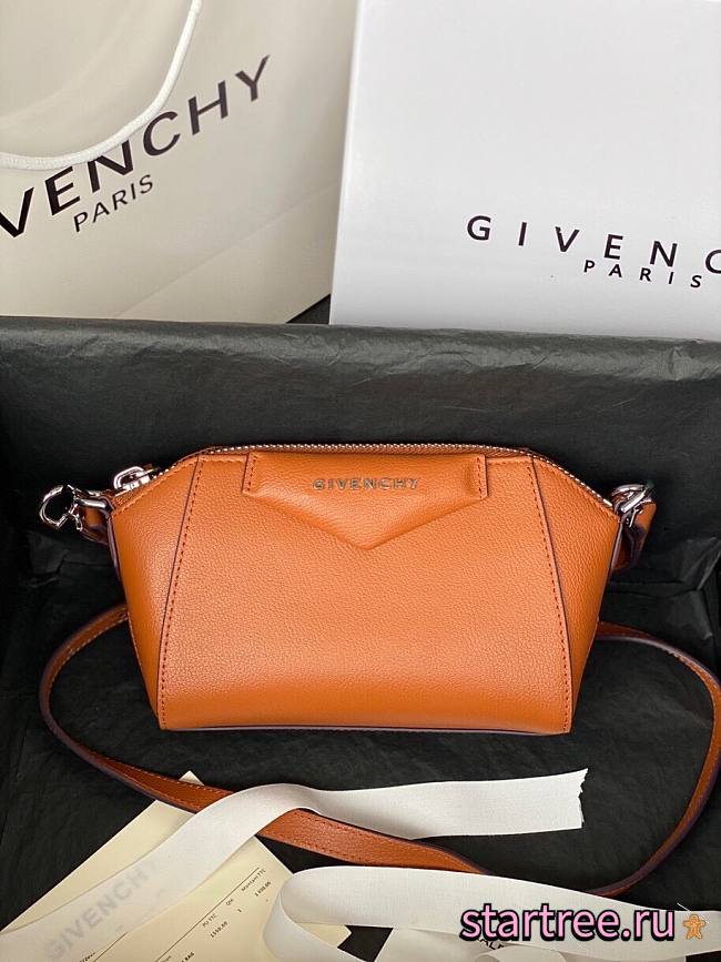 GIVENCHY | Antigona Nano Bag In Grained Leather -  BBU017 - 18X13X7cm - 1
