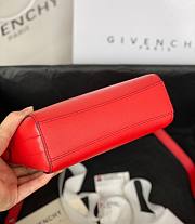 GIVENCHY | Antigona Nano Red Bag In Grained Leather -  BBU017 - 18X13X7cm - 5