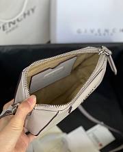 GIVENCHY| Antigona Nano White Bag In Grained Leather -  BBU017 - 18x13x7cm - 3