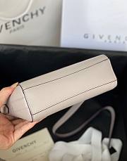 GIVENCHY| Antigona Nano White Bag In Grained Leather -  BBU017 - 18x13x7cm - 4