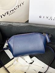 GIVENCHY | Antigona Nano Dark Blue Bag In Grained -  BBU017 - 18x13x7cm - 6