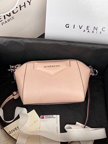 GIVENCHY | Antigona Nano Peach Bag In Grained -  BBU017 - 18x13x7cm