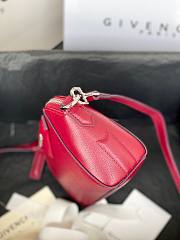 GIVENCHY | Antigona Nano Red Wine Bag In Grained -  BBU017 - 18x13x7cm - 2