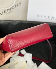 GIVENCHY | Antigona Nano Red Wine Bag In Grained -  BBU017 - 18x13x7cm - 3