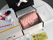 CHANEL | Mini Classic Flap Bag Pink Patent/ Golden Metal - A69900 - 20cm - 1