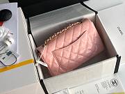 CHANEL | Mini Classic Flap Bag Pink Patent/ Golden Metal - A69900 - 20cm - 4