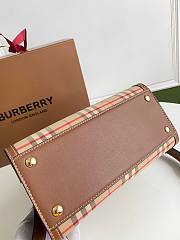 BURBERRY | Mini Vintage Check Two-handle Title Bag - 26 x 13.5 x 20cm - 6