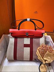 Hermes | Herbag Red Vache Hunter - 31 x 25 x 10 cm - 1