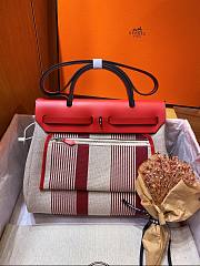 Hermes | Herbag Red Vache Hunter - 31 x 25 x 10 cm - 5