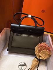 Hermes | Herbag Bronze Green/black - 31 cm - 2