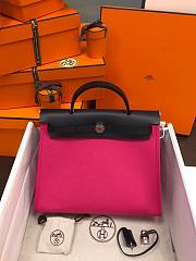 Hermes | Herbag Rose/Black- 31 cm - 1