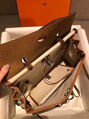 Hermes | Herbag Apricot/Medium Brown - 31 cm - 6