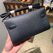 Hermès | Kelly Classique To Go Wallet Black - 20.5x11x2cm - 5