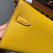 Hermès | Kelly Classique To Go Wallet Yellow - 20.5x11x2cm - 2