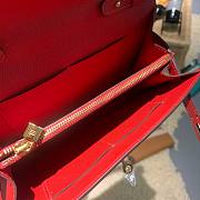 Hermès | Kelly Classique To Go Wallet Red - 20.5x11x2cm - 5