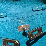 Hermès | Kelly Classique To Go Wallet Light Blue - 20.5x11x2cm - 2