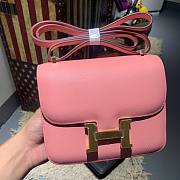 Hermes | Constance Mini Light Pink Bag - 19cm - 1