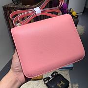 Hermes | Constance Mini Light Pink Bag - 19cm - 4