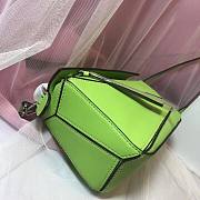 LOEWE | Mini Puzzle Classic Apple Green Calfskin Bag - 18x12.5x8cm - 3