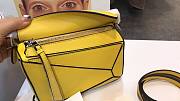 LOEWE | Mini Puzzle Classic Yellow Calfskin Bag - 18x12.5x8cm - 2
