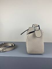 LOEWE | Mini Puzzle Classic Grey Calfskin Bag - 18x12.5x8cm - 2