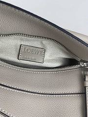 LOEWE | Mini Puzzle Classic Grey Calfskin Bag - 18x12.5x8cm - 5