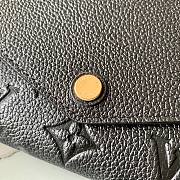 Louis Vuitton | Sarah Black wallet  - M61182 - 19 x 10 x 2 cm - 5